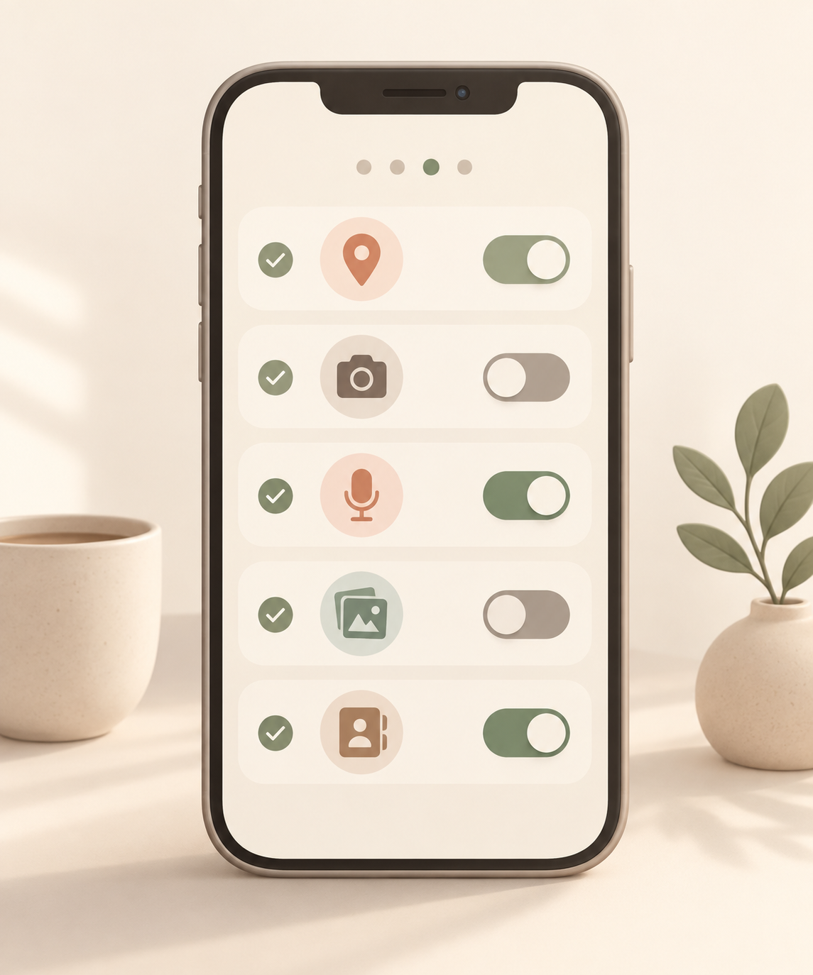 Vérifier régulièrement les autorisations des apps