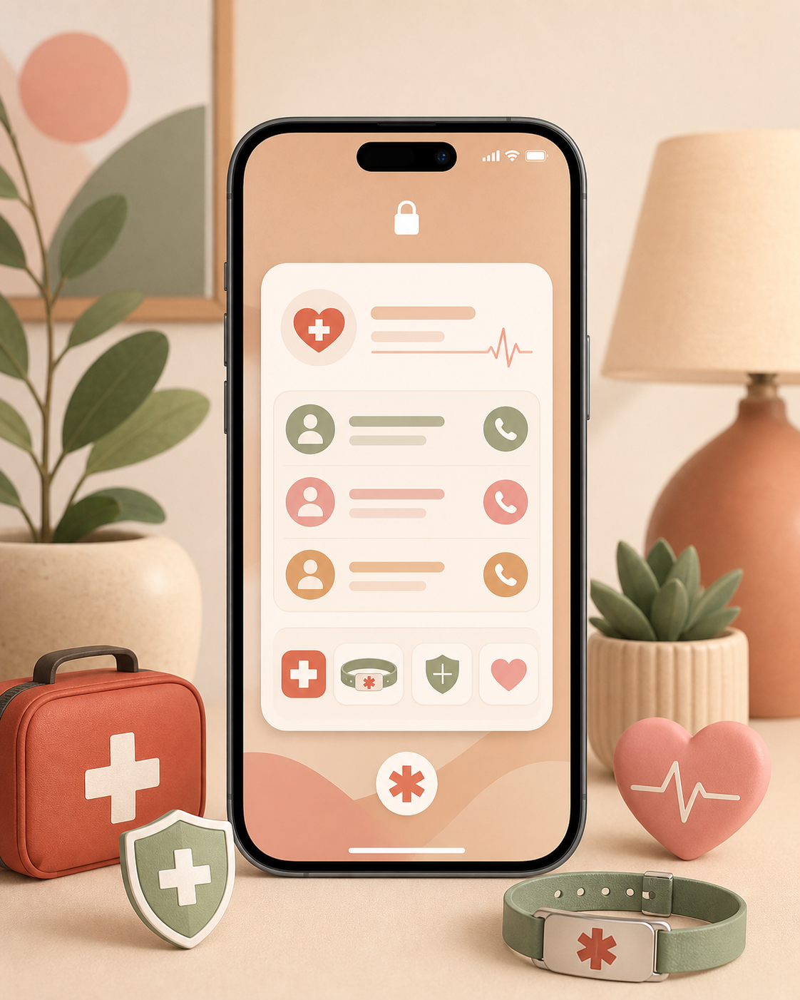 Vul de noodinformatie op je smartphone in