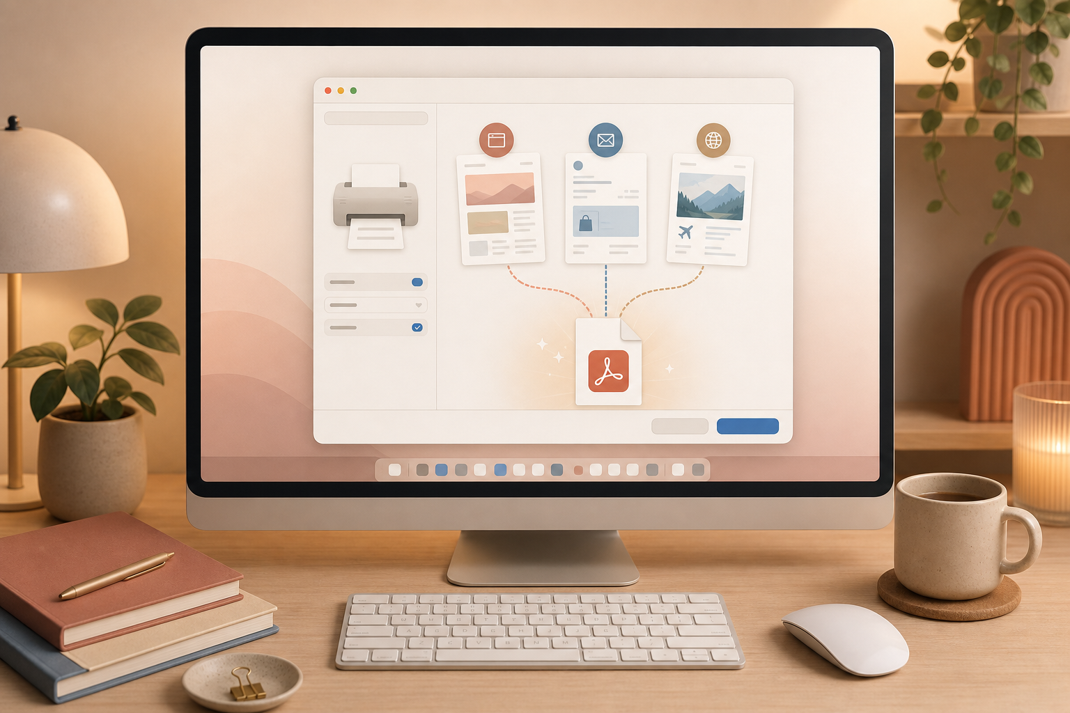 Save almost anything as a PDF on Mac without an extra app