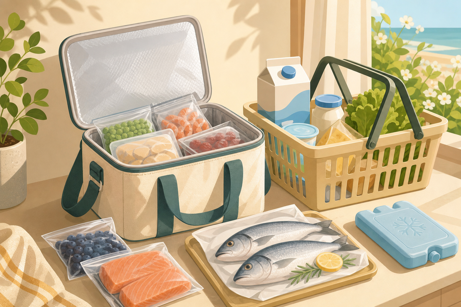 Keep the cold chain intact while grocery shopping